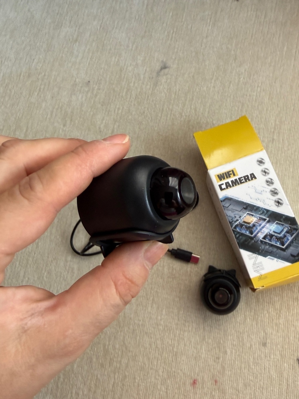 WiFi Mini Camera Lens Module - Black - Picture 7 of 8